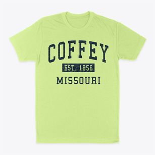 Coffey Missouri Classic Established Classic Dad T-Shirt