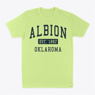 Albion Oklahoma Classic Established Classic Dad T-Shirt