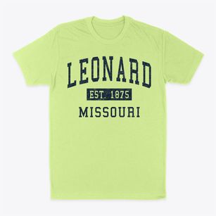 Leonard Missouri Classic Established Classic Dad T-Shirt