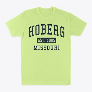 Hoberg Missouri Classic Established Classic Dad T-Shirt