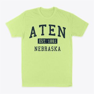 Aten Nebraska Classic Established Classic Dad T-Shirt
