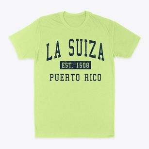 La Suiza Puerto Rico Classic Established Classic Dad T-Shirt