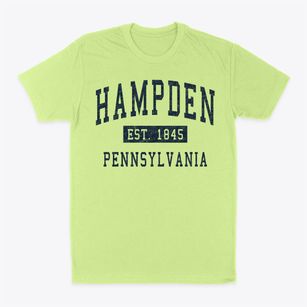Hampden Pennsylvania Classic Established Classic Dad T-Shirt