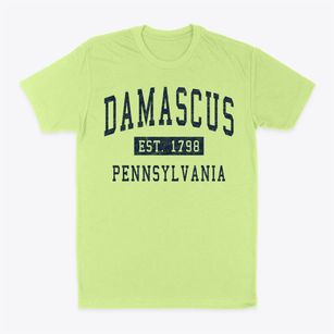 Damascus Pennsylvania Classic Established Classic Dad T-Shirt