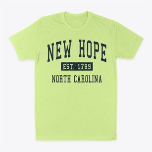 New Hope North Carolina Classic Established Classic Dad T-Shirt