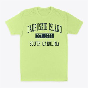 Daufuskie Island South Carolina Classic Established Classic Dad T-Shirt