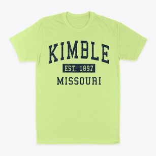 Kimble Missouri Classic Established Classic Dad T-Shirt