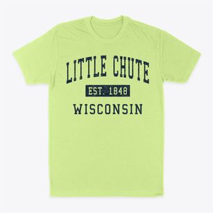 Little Chute Wisconsin Classic Established Classic Dad T-Shirt