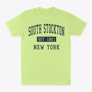 South Stockton New York Classic Established Classic Dad T-Shirt