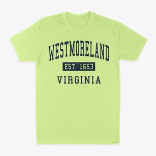 Westmoreland Virginia Classic Established Classic Dad T-Shirt