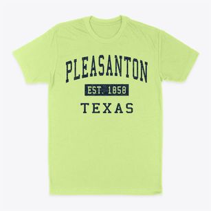 Pleasanton Texas Classic Established Classic Dad T-Shirt