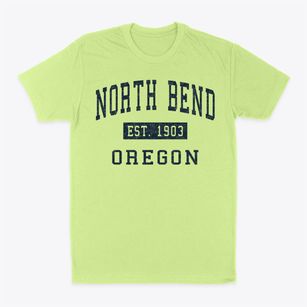 North Bend Oregon Classic Established Classic Dad T-Shirt