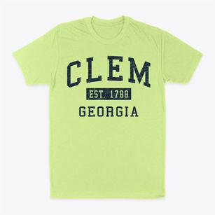 Clem Georgia Classic Established Classic Dad T-Shirt