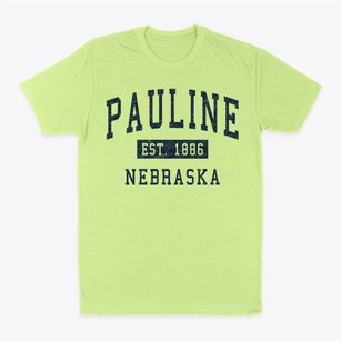 Pauline Nebraska Classic Established Classic Dad T-Shirt