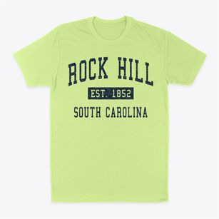 Rock Hill South Carolina Classic Established Classic Dad T-Shirt