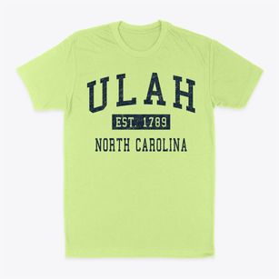Ulah North Carolina Classic Established Classic Dad T-Shirt