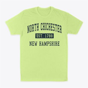 North Chichester New Hampshire Classic Established Classic Dad T-Shirt