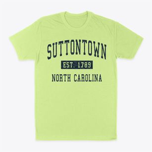 Suttontown North Carolina Classic Established Classic Dad T-Shirt