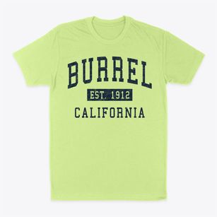 Burrel California Classic Established Classic Dad T-Shirt