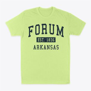 Forum Arkansas Classic Established Classic Dad T-Shirt