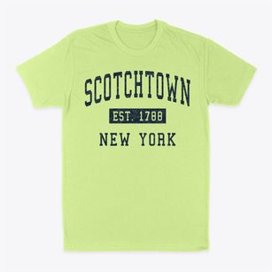 Scotchtown New York Classic Established Classic Dad T-Shirt