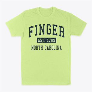 Finger North Carolina Classic Established Classic Dad T-Shirt