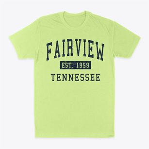 Fairview Tennessee Classic Established Classic Dad T-Shirt