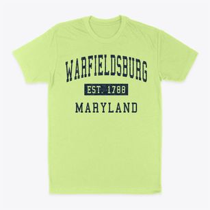 Warfieldsburg Maryland Classic Established Classic Dad T-Shirt