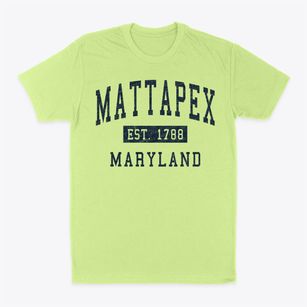 Mattapex Maryland Classic Established Classic Dad T-Shirt