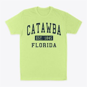 Catawba Florida Classic Established Classic Dad T-Shirt