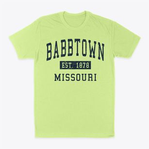 Babbtown Missouri Classic Established Classic Dad T-Shirt