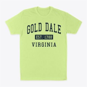 Gold Dale Virginia Classic Established Classic Dad T-Shirt