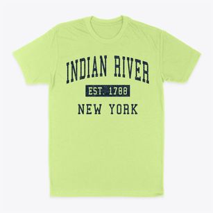Indian River New York Classic Established Classic Dad T-Shirt