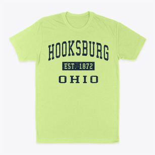 Hooksburg Ohio Classic Established Classic Dad T-Shirt