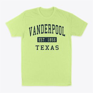 Vanderpool Texas Classic Established Classic Dad T-Shirt
