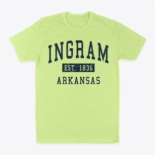 Ingram Arkansas Classic Established Classic Dad T-Shirt