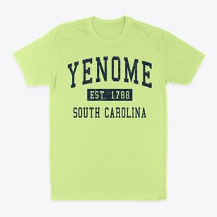 Yenome South Carolina Classic Established Classic Dad T-Shirt
