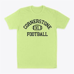 Cornerstone Classic Football Classic Dad T-Shirt
