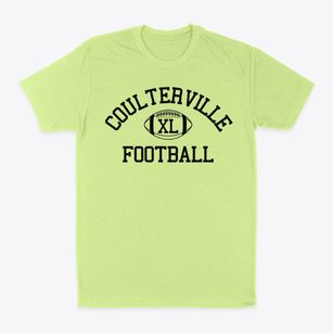 Coulterville High School Classic Football Classic Dad T-Shirt