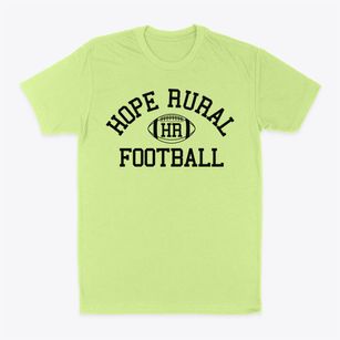 Hope Rural School Classic Football Classic Dad T-Shirt