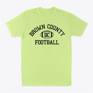Brown County Junior High School Classic Football Classic Dad T-Shirt