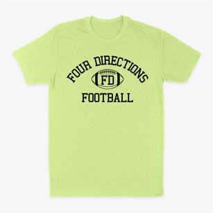 Four Directions Charter School Classic Football Classic Dad T-Shirt