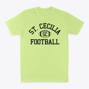 Saint Cecilia School Classic Football Classic Dad T-Shirt