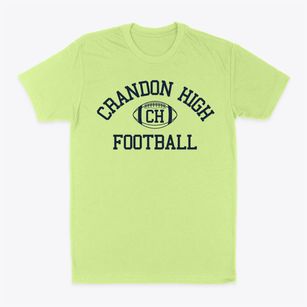 Crandon High Classic Football Classic Dad T-Shirt
