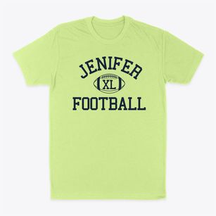 Jenifer Junior High School Classic Football Classic Dad T-Shirt