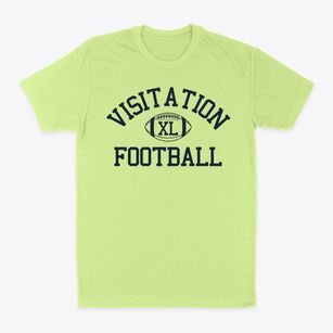 Visitation School Classic Football Classic Dad T-Shirt