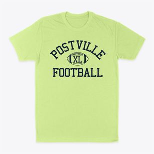 Postville High School Classic Football Classic Dad T-Shirt