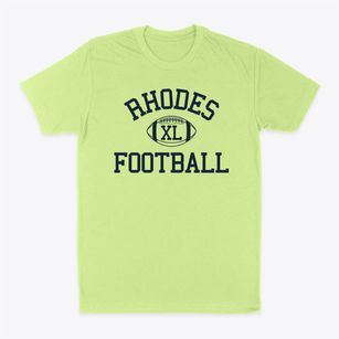 Rhodes Junior High School Classic Football Classic Dad T-Shirt