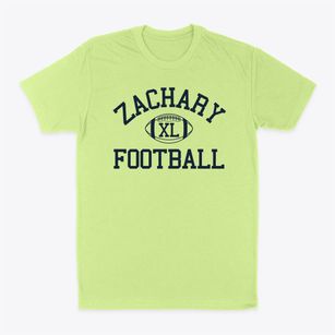 Zachary High School Classic Football Classic Dad T-Shirt