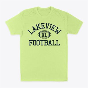 Lakeview School Classic Football Classic Dad T-Shirt